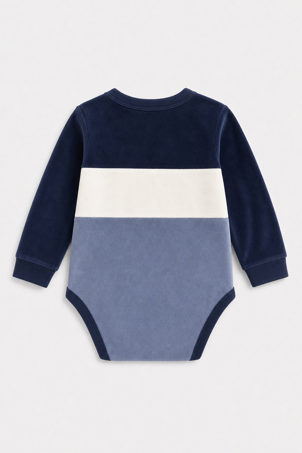 Navy Color-Block Halloween Costume Bodysuit view 2