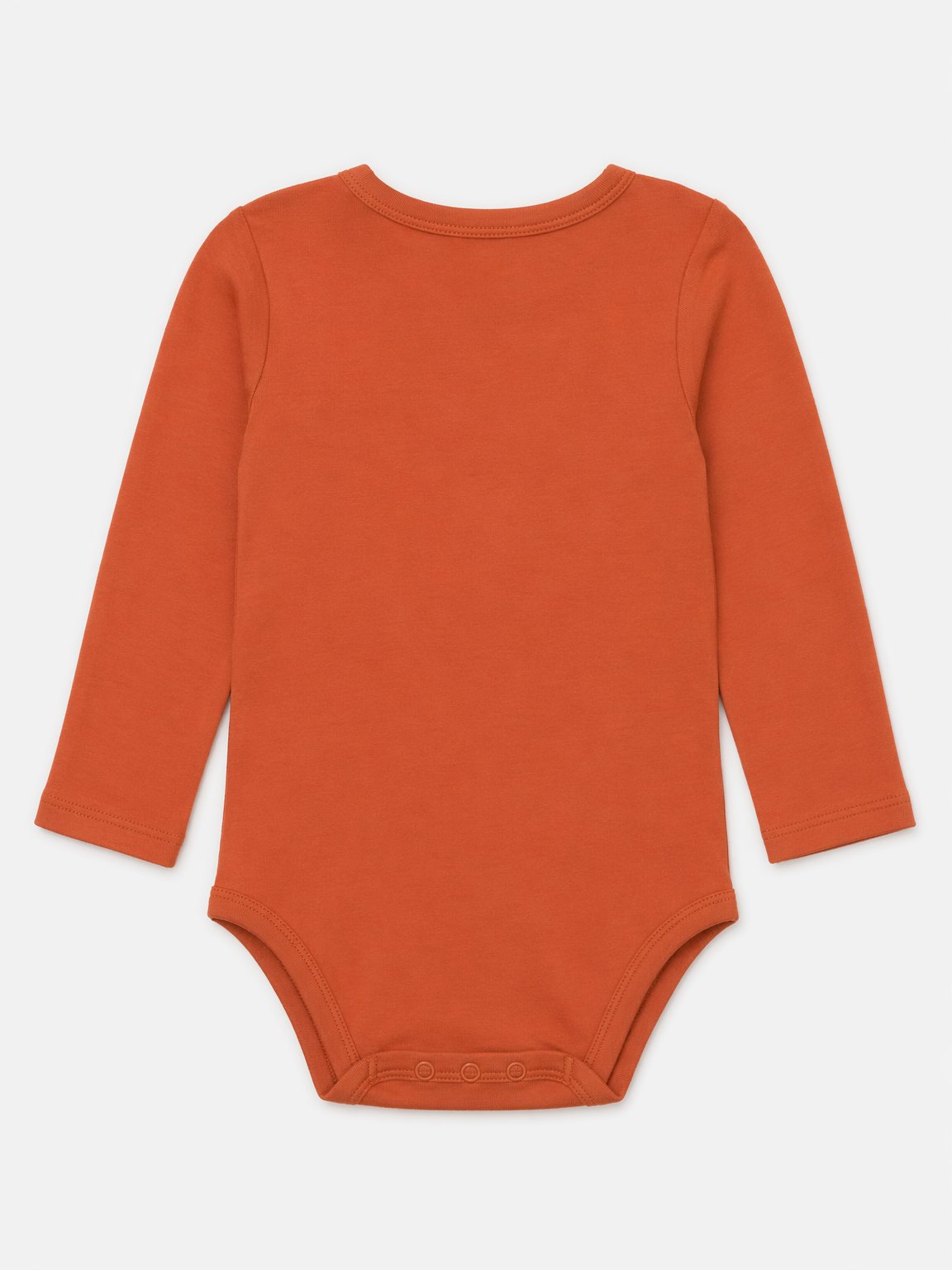 Terracotta Long-Sleeve Bodysuit view 2