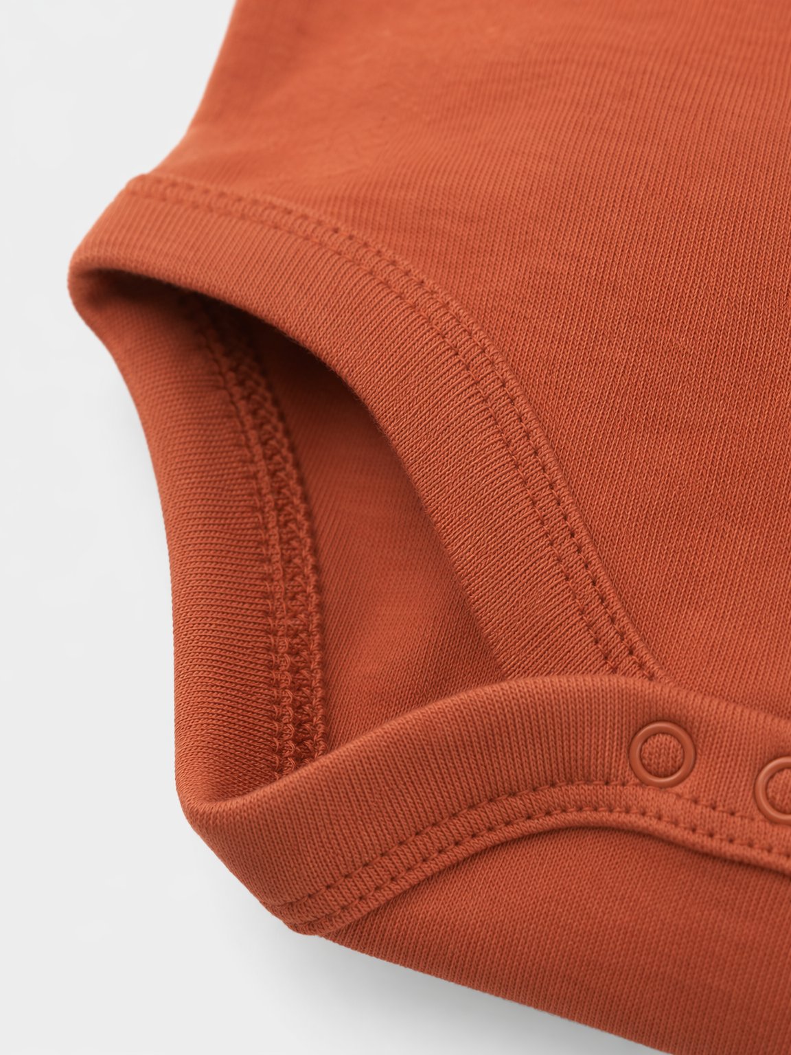 Terracotta Long-Sleeve Bodysuit view 3