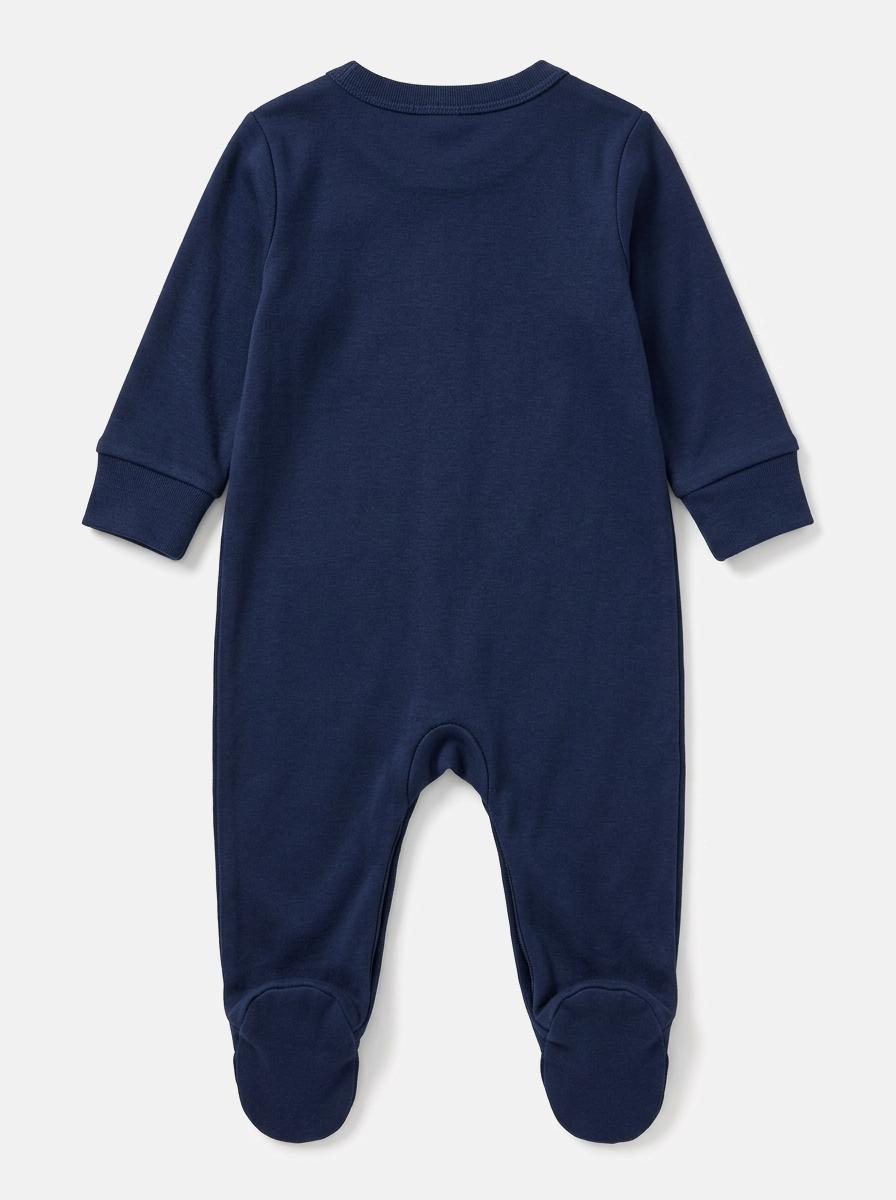 Navy Blue Footed Sleeper view 2
