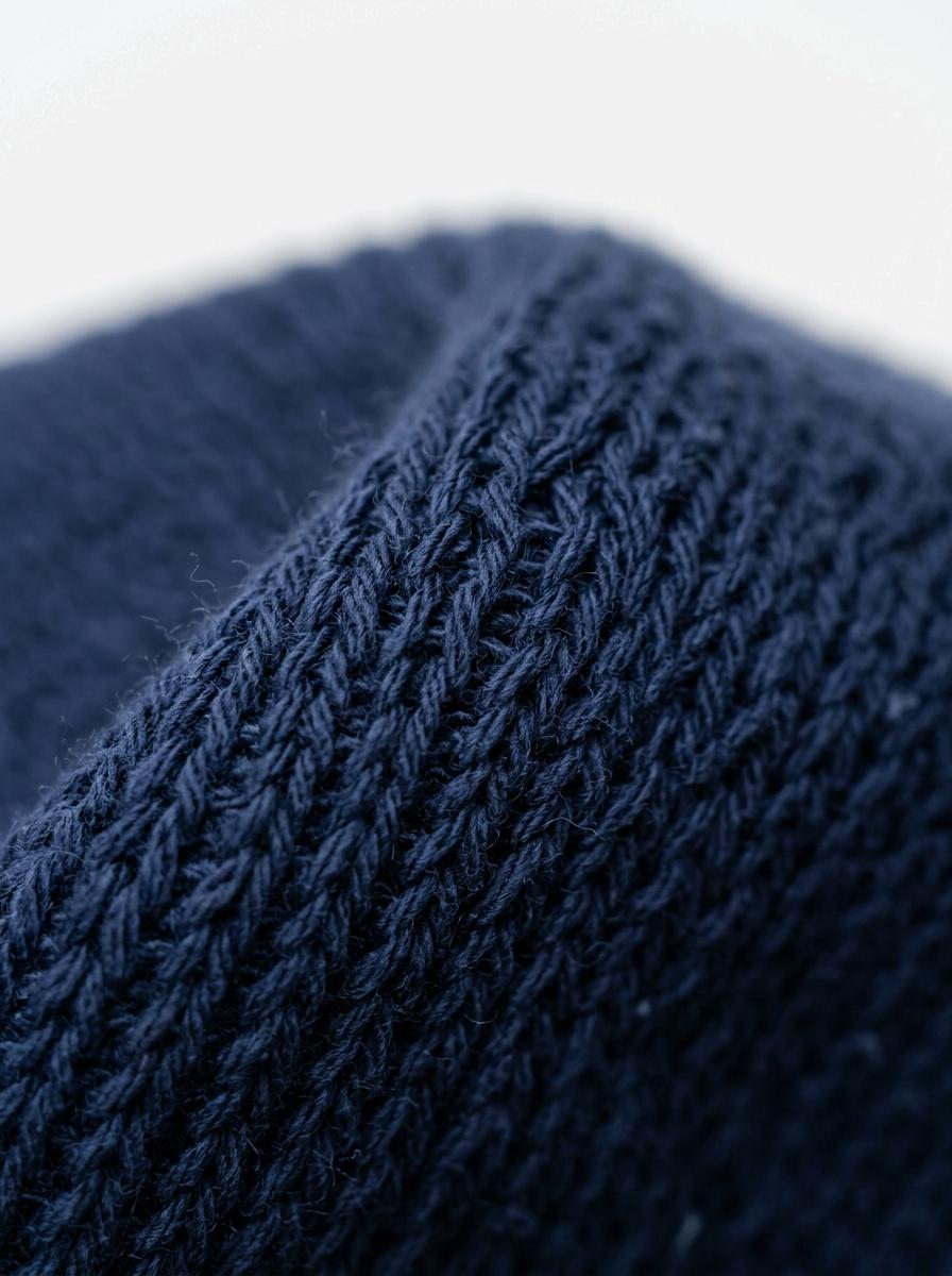Navy Blue Footed Sleeper view 3