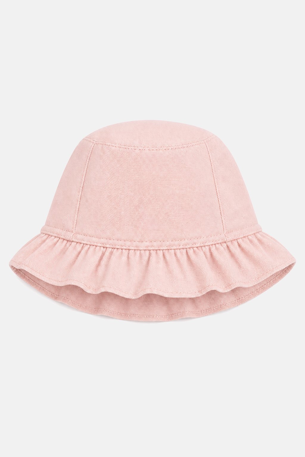 Blush Pink Ruffle Bucket Hat view 2