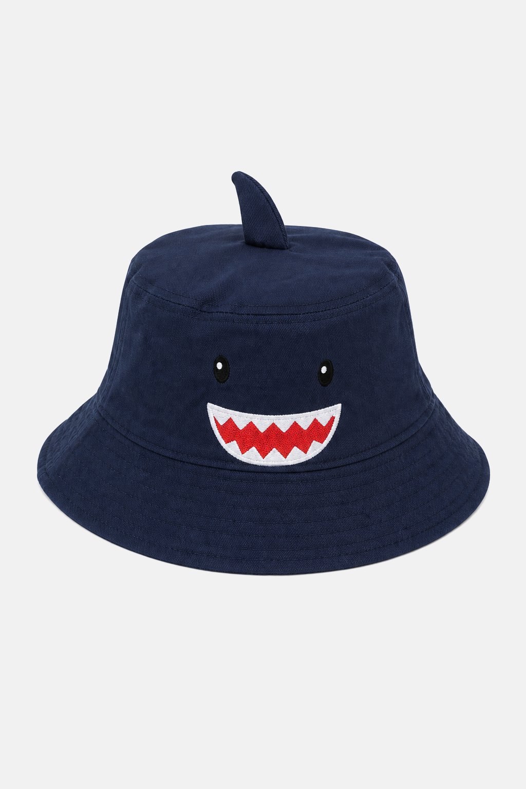Navy Shark Bucket Hat