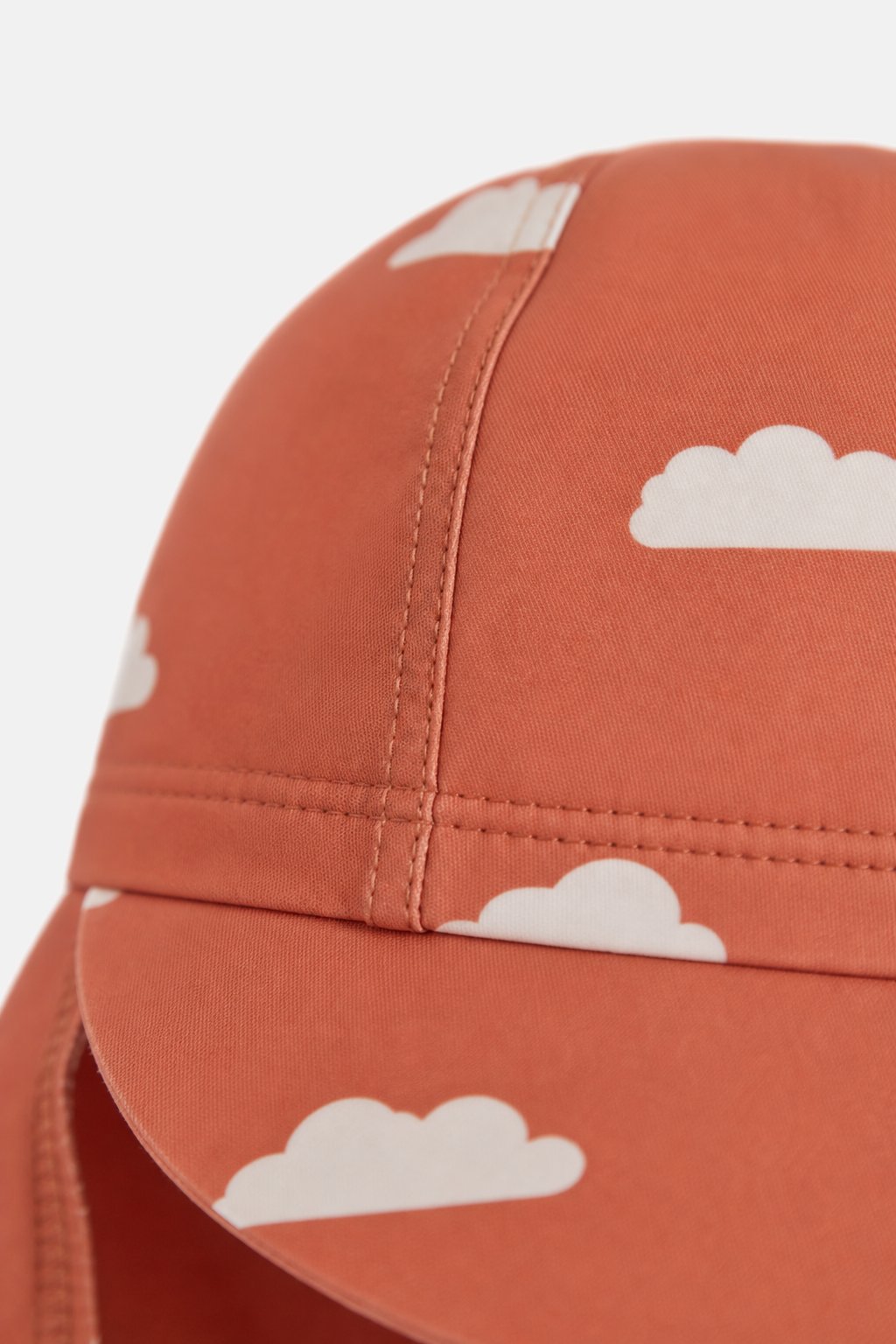 Clay Cloud Print Swim Hat view 3