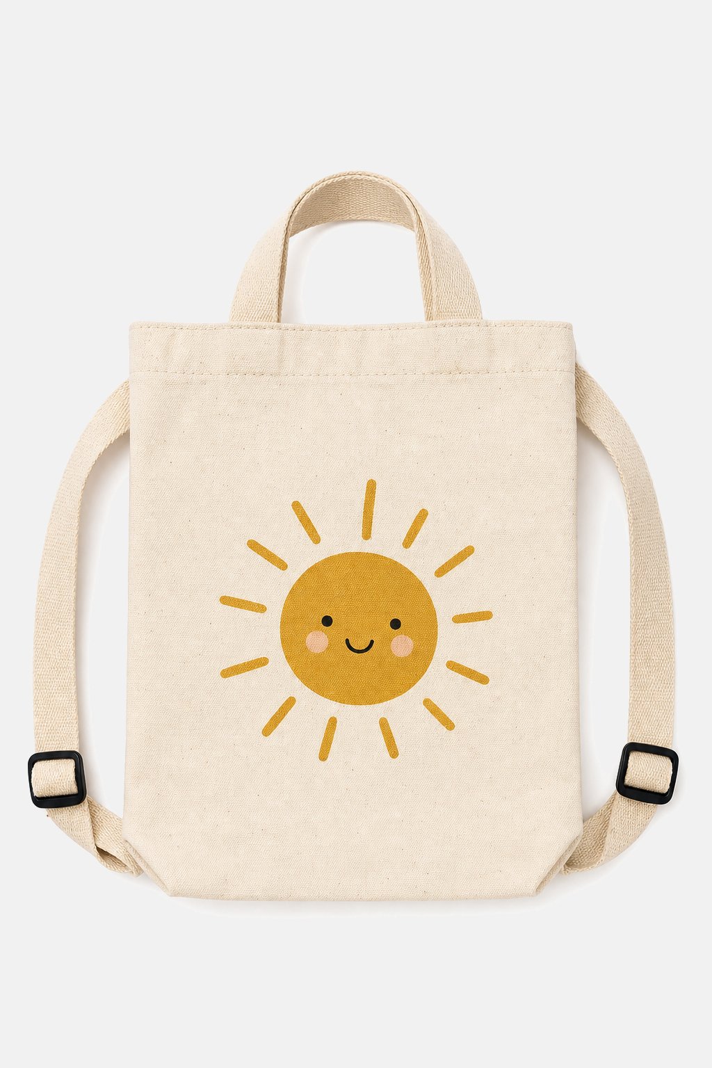 Natural Canvas Mini Tote Bag