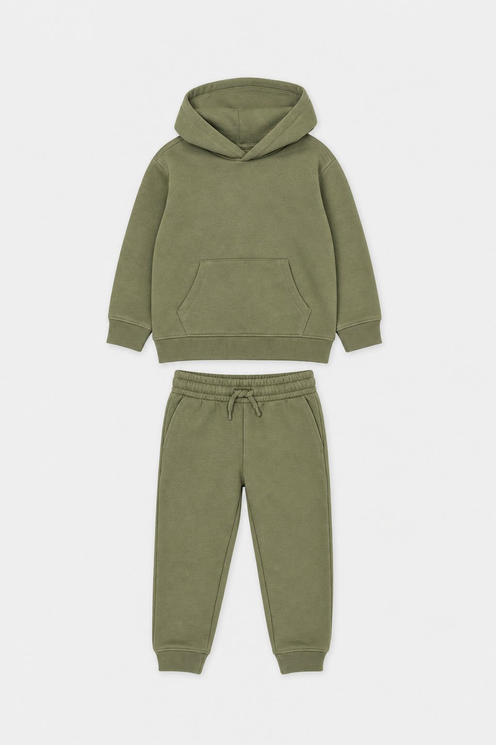 Moss Green Hoodie & Jogger Set