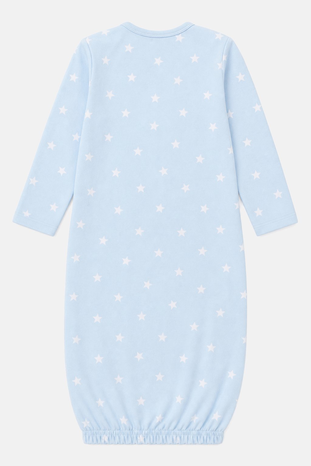 Sky Blue Star Print Sleep Gown view 2