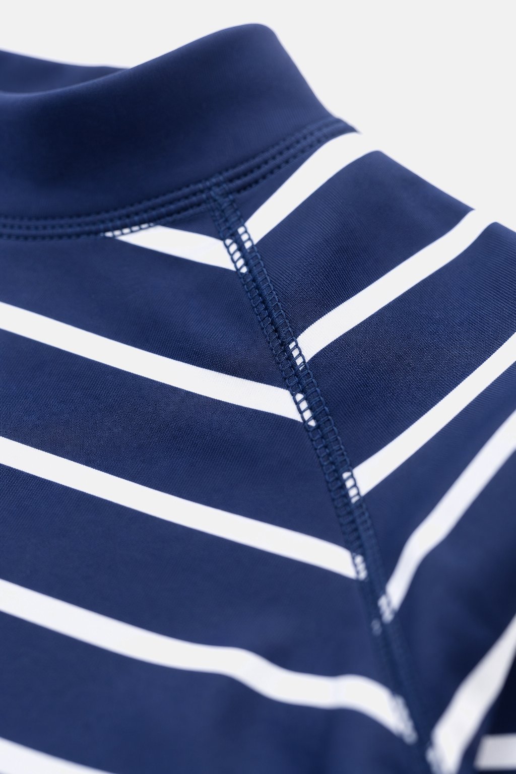 Navy Stripe Rash Guard Set view 3