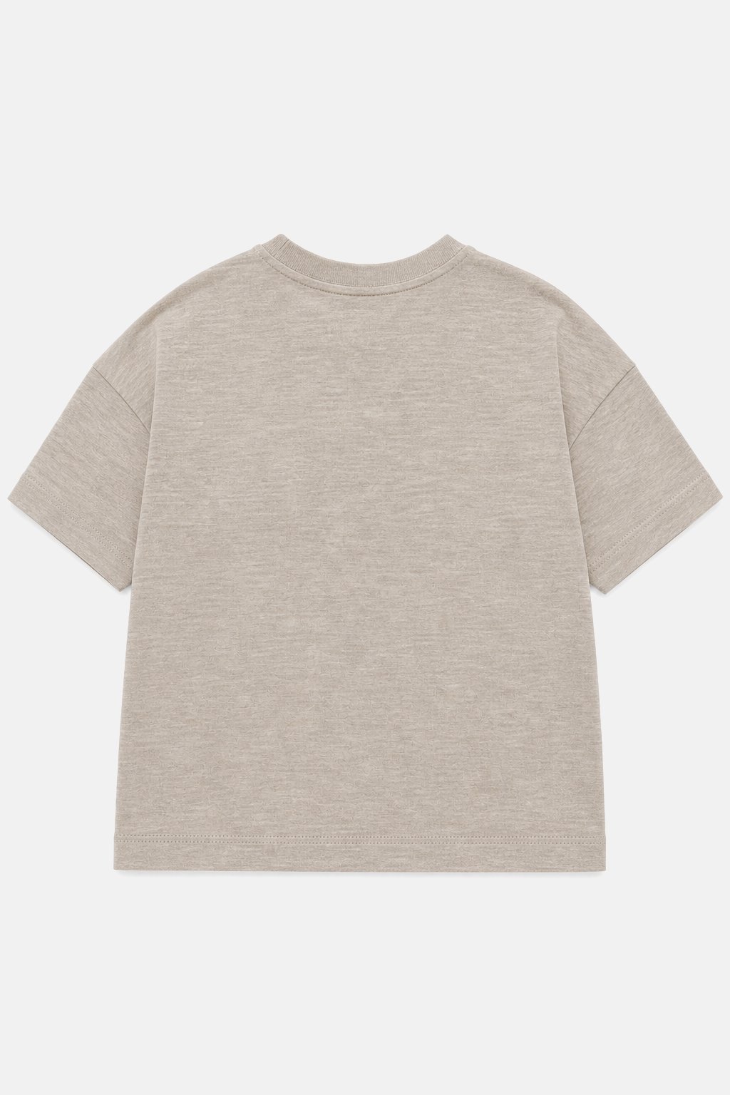 Soft Taupe Oversized Pocket Tee view 2