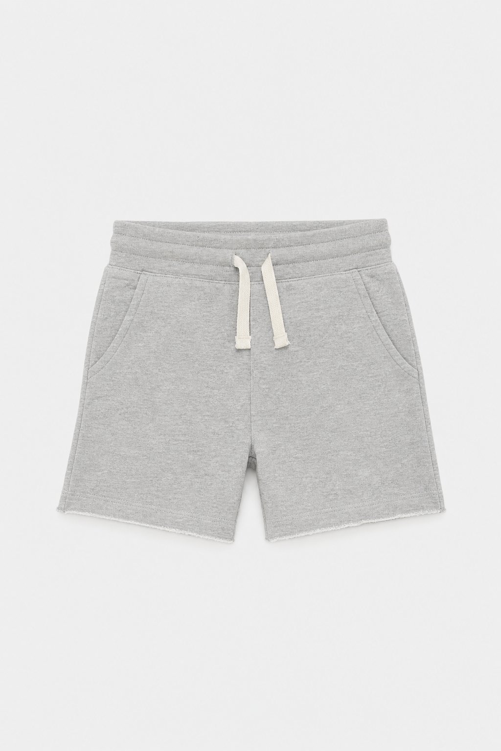 Heather Grey French Terry Shorts
