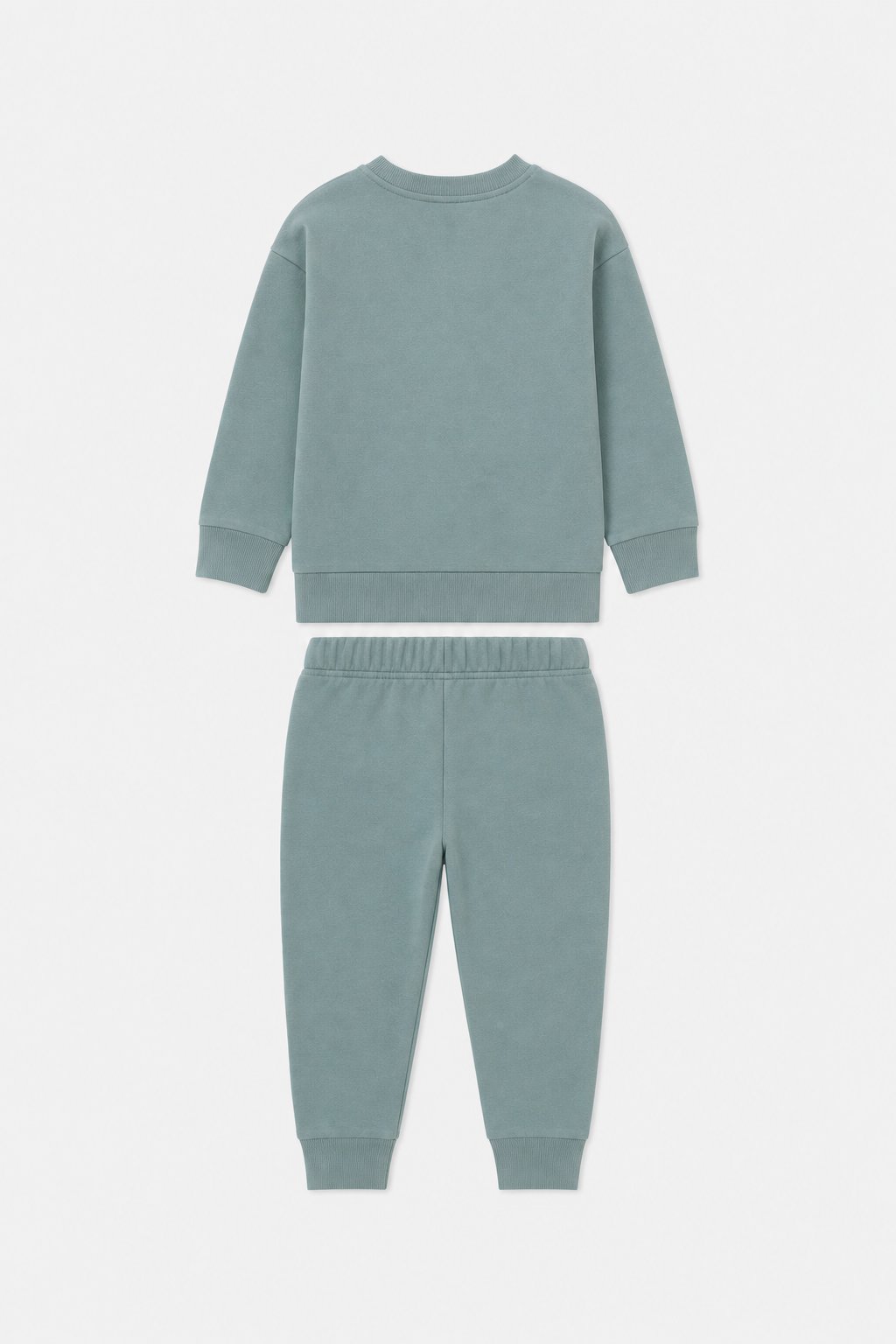Dusty Teal Sweatshirt & Jogger Set view 2