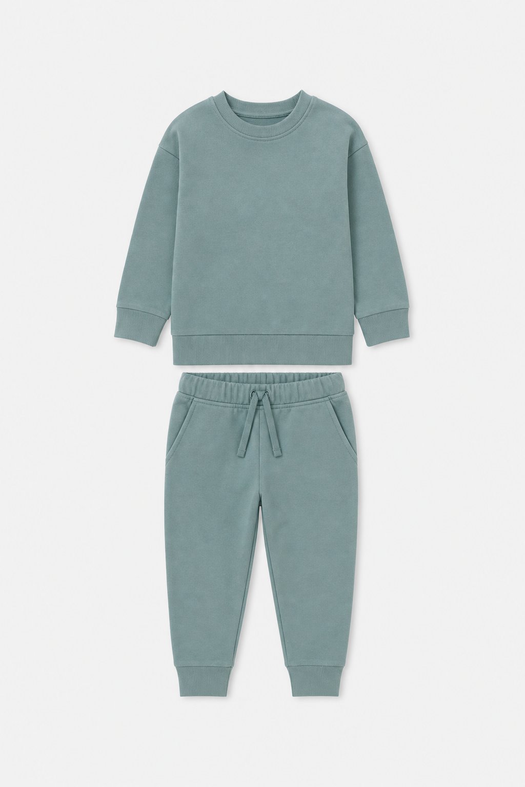 Dusty Teal Sweatshirt & Jogger Set