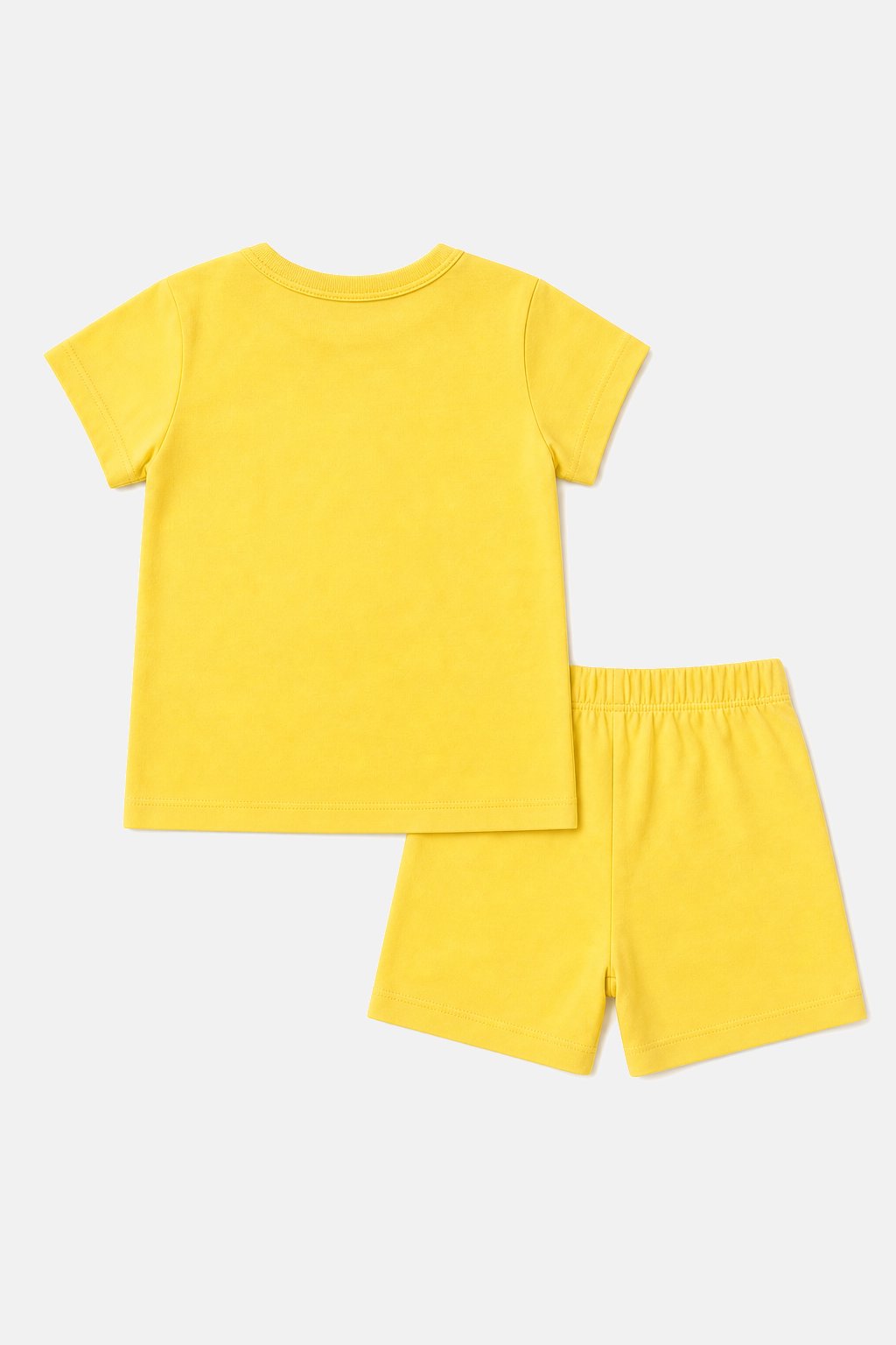 Buttercup Yellow Tee & Short Set view 2