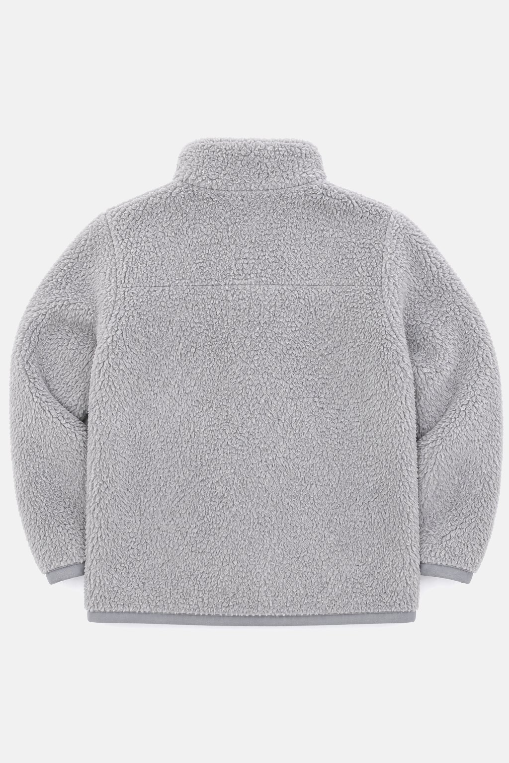 Heather Grey Zip-Up Fleece Jacket view 2