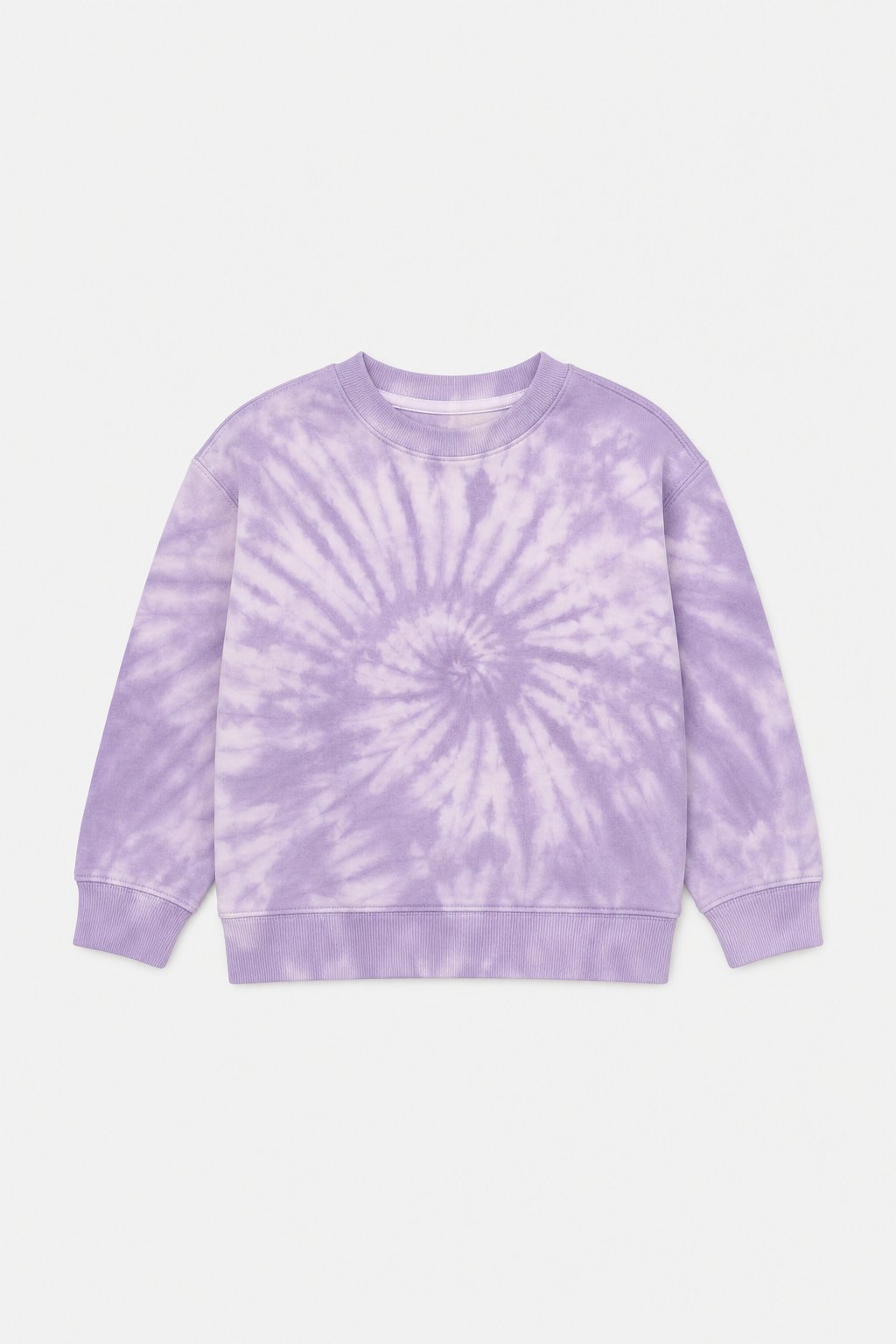 Lavender Tie-Dye Sweatshirt