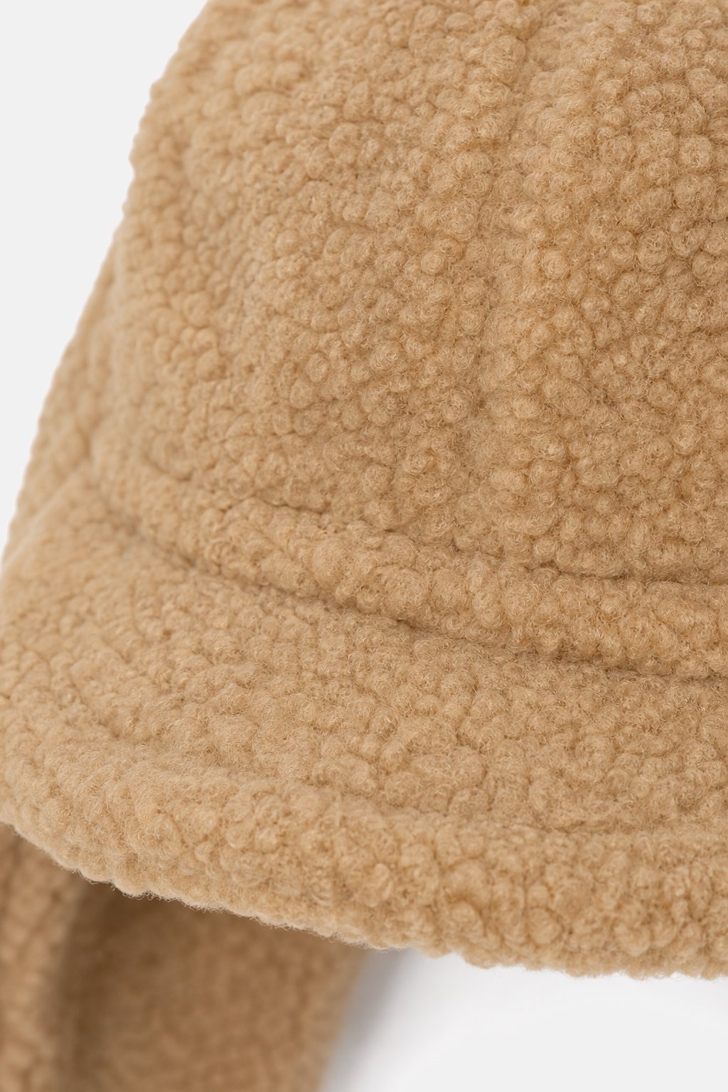 Camel Sherpa Ear-Flap Hat view 3