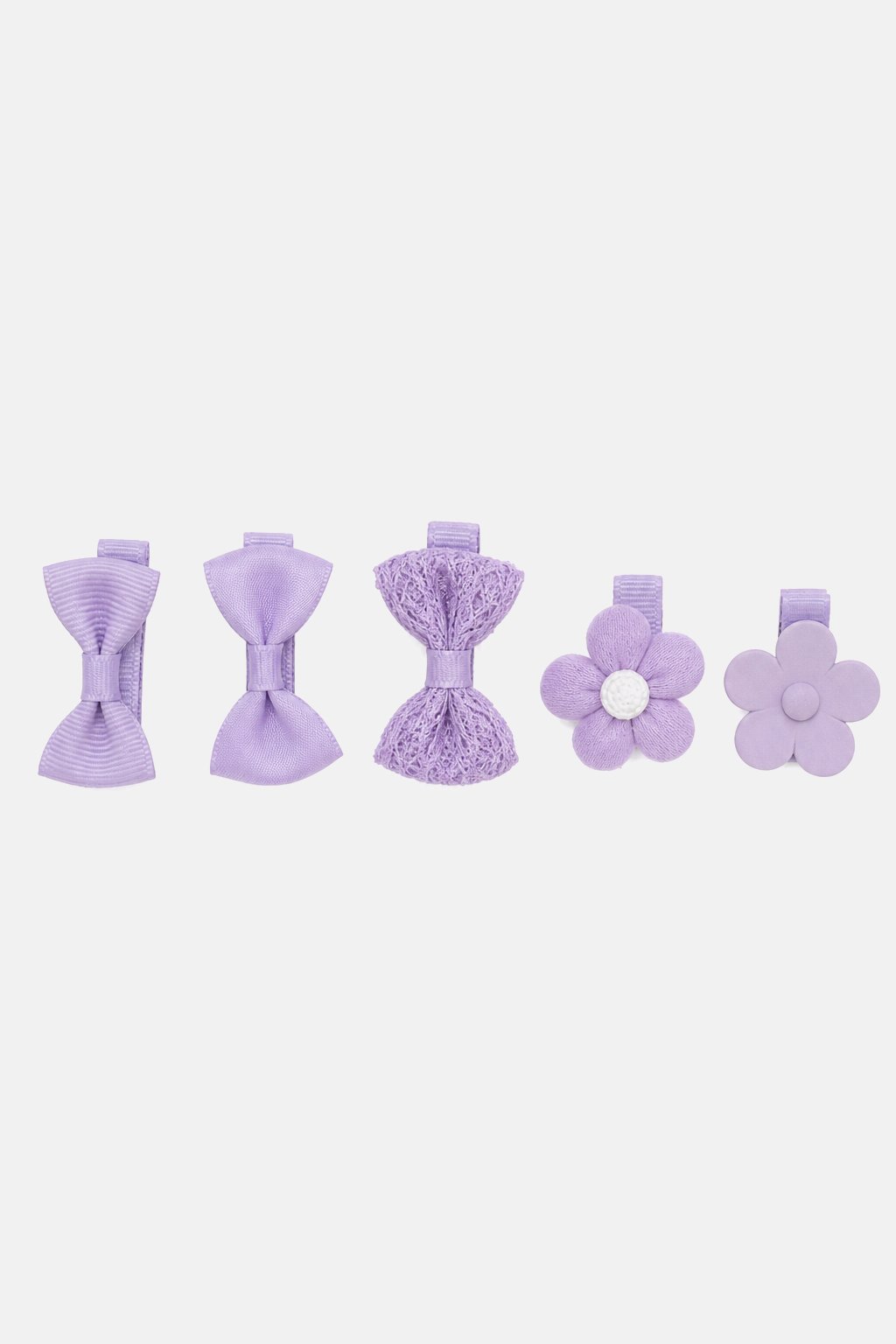 Lavender Hair Clip Set