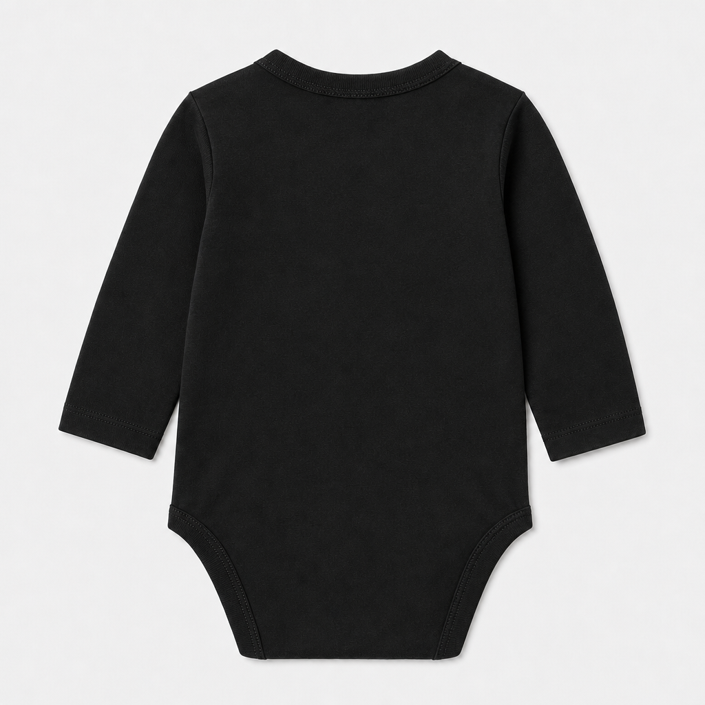 Black Henley Bodysuit view 2