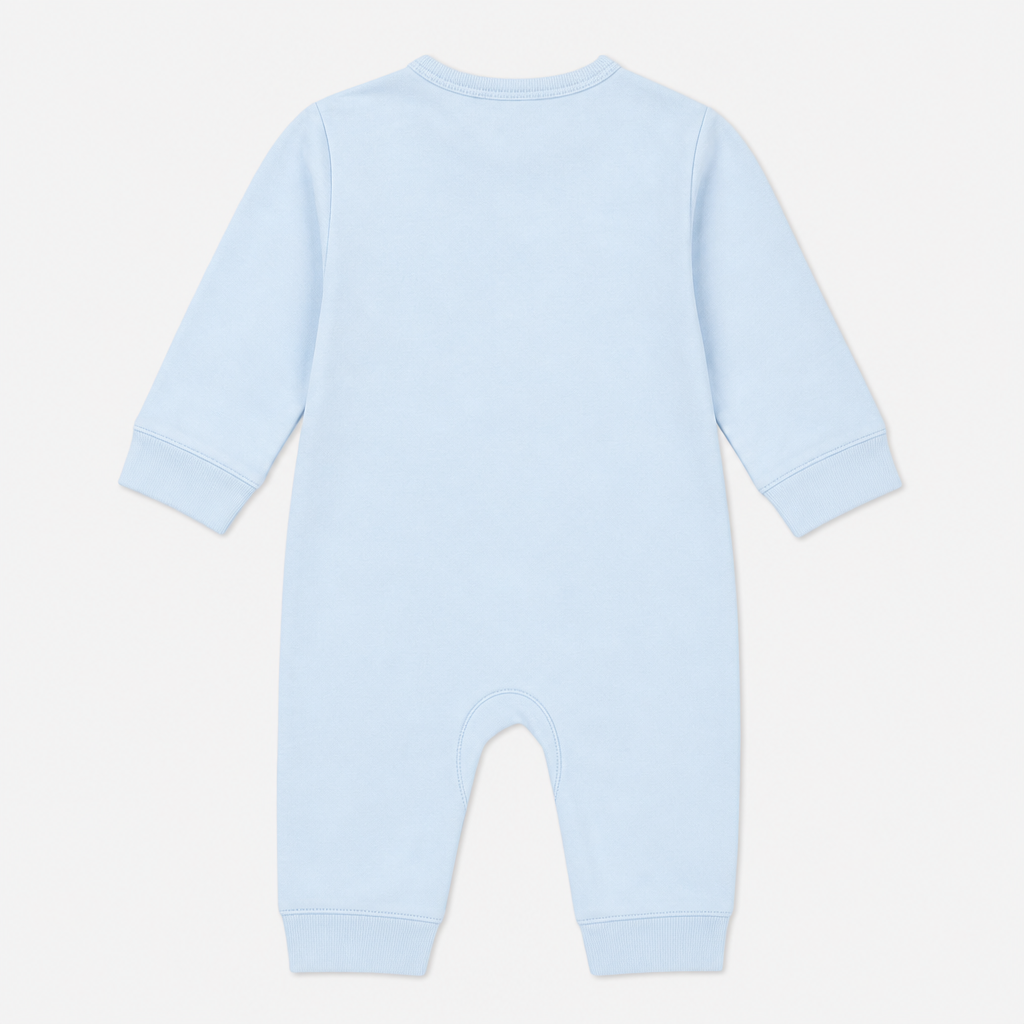 Baby Blue Organic Cotton Romper view 2