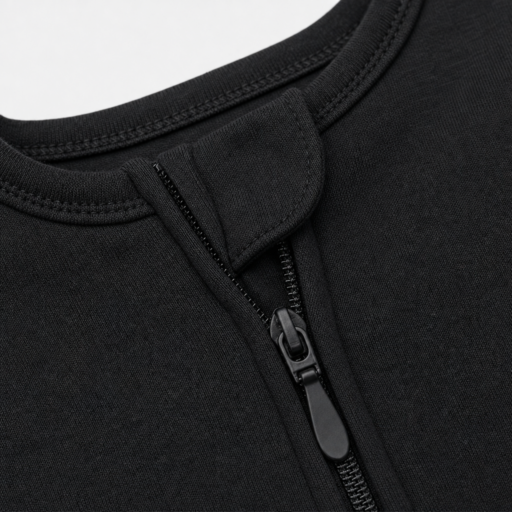 Black Organic Cotton Sleeper view 3