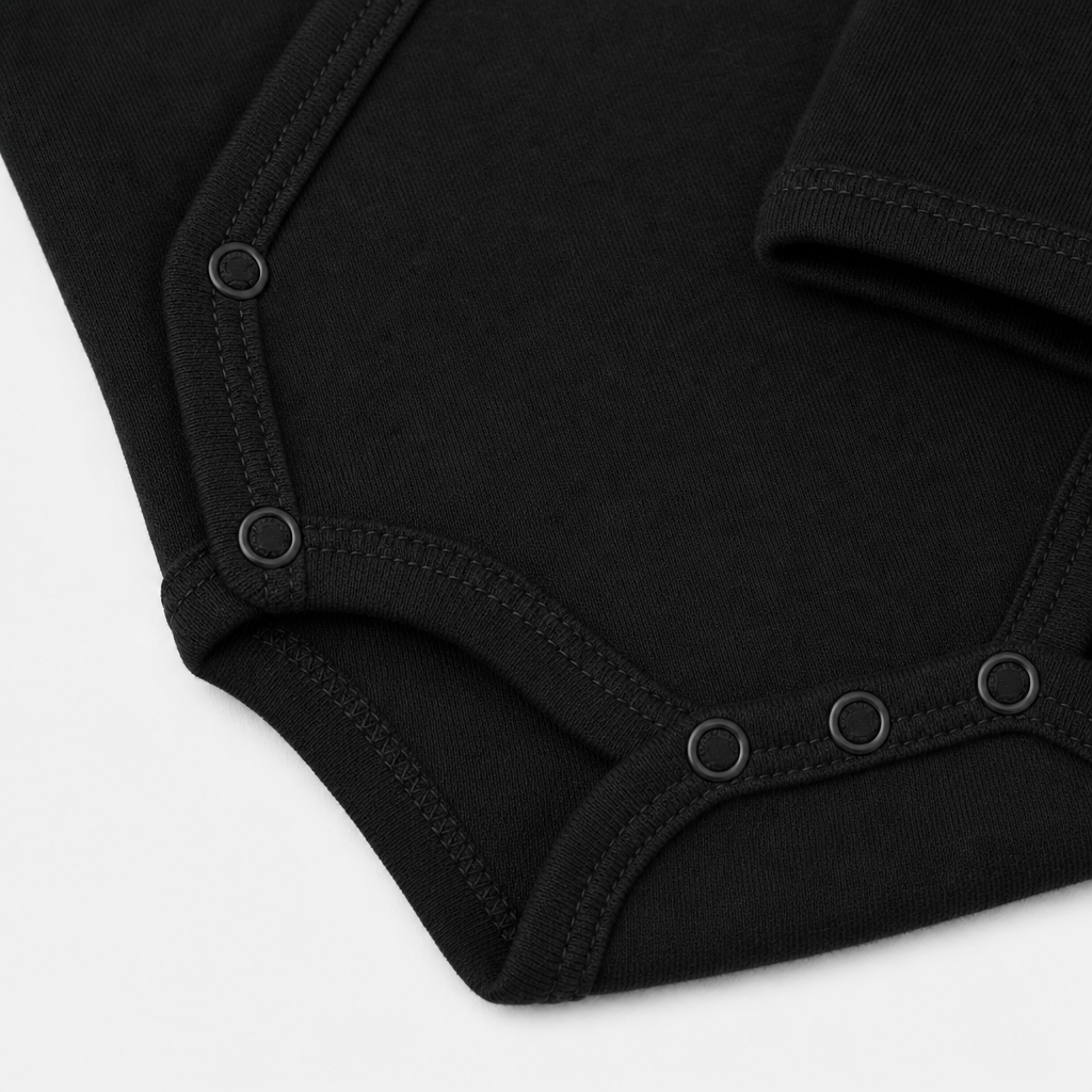 Black Kimono Bodysuit view 3