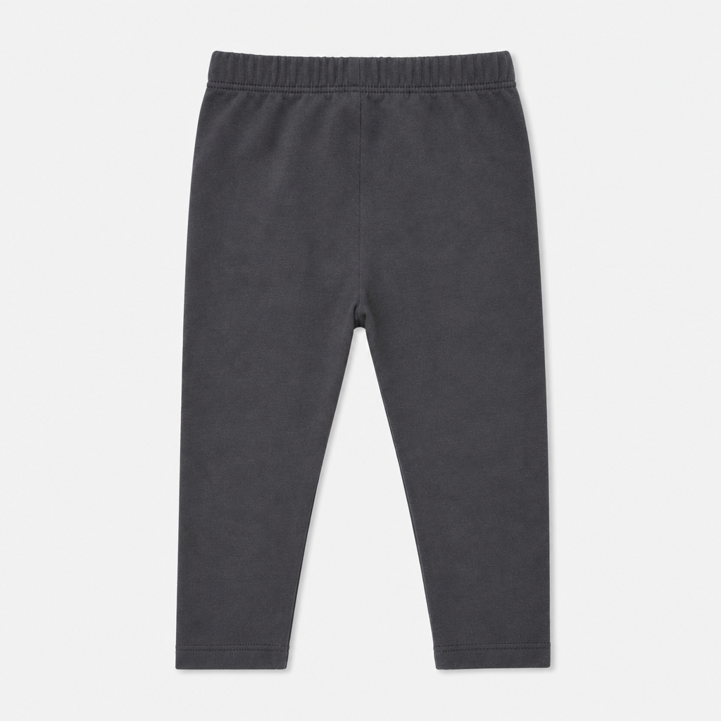 Charcoal French Terry Leggings view 2