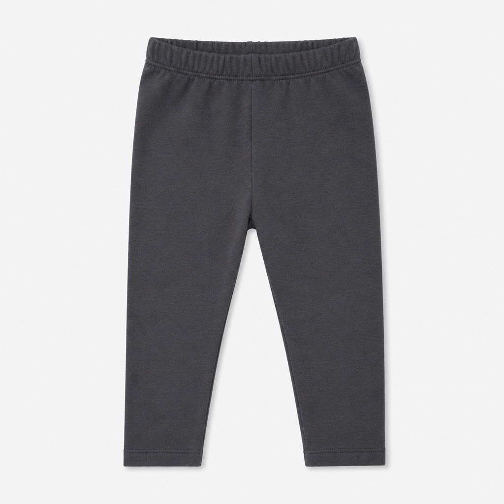 Charcoal French Terry Leggings