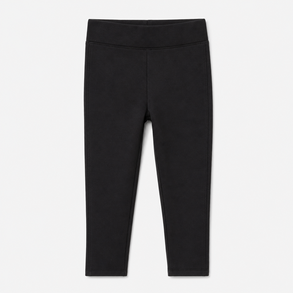 Black Ponte Leggings