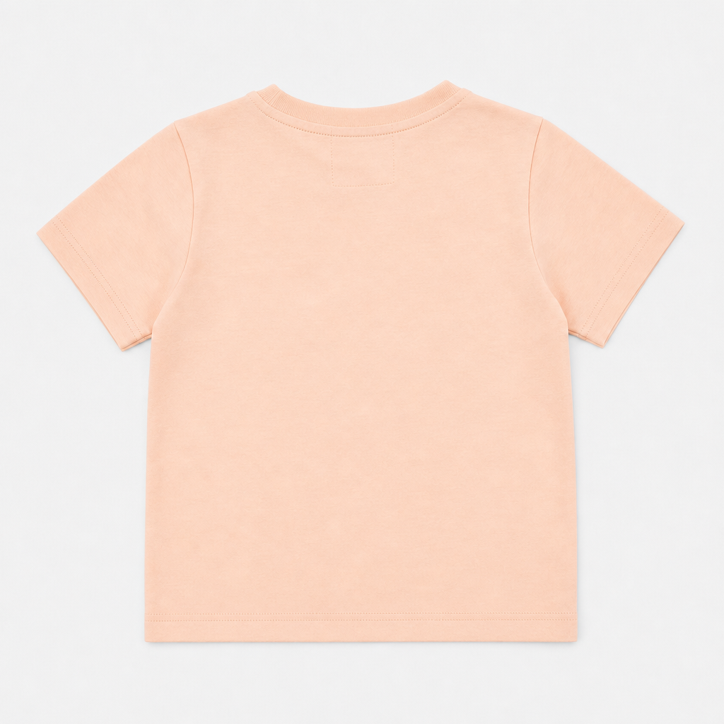 Pale Peach Graphic Tee view 2