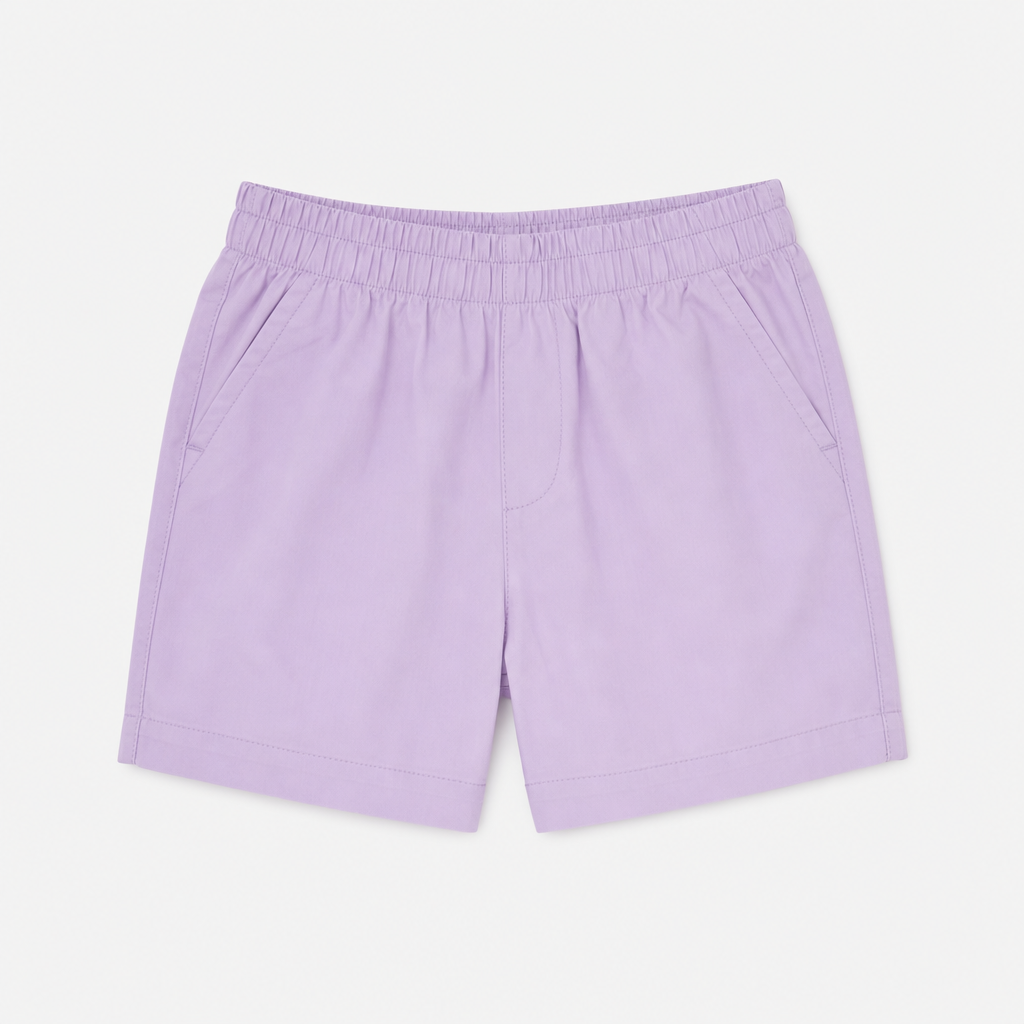 Lavender Woven Shorts