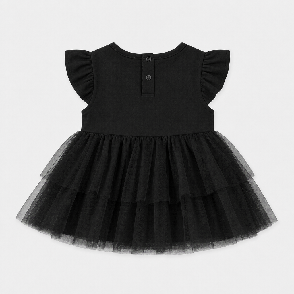 Black Tulle Skirt Dress view 2