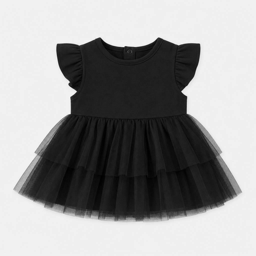Black Tulle Skirt Dress