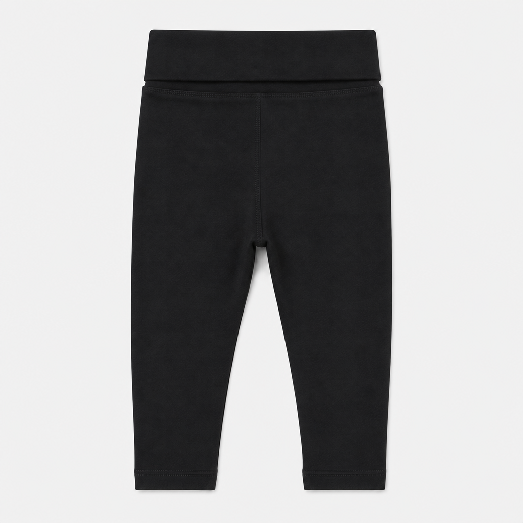 Black Stretch Leggings view 2