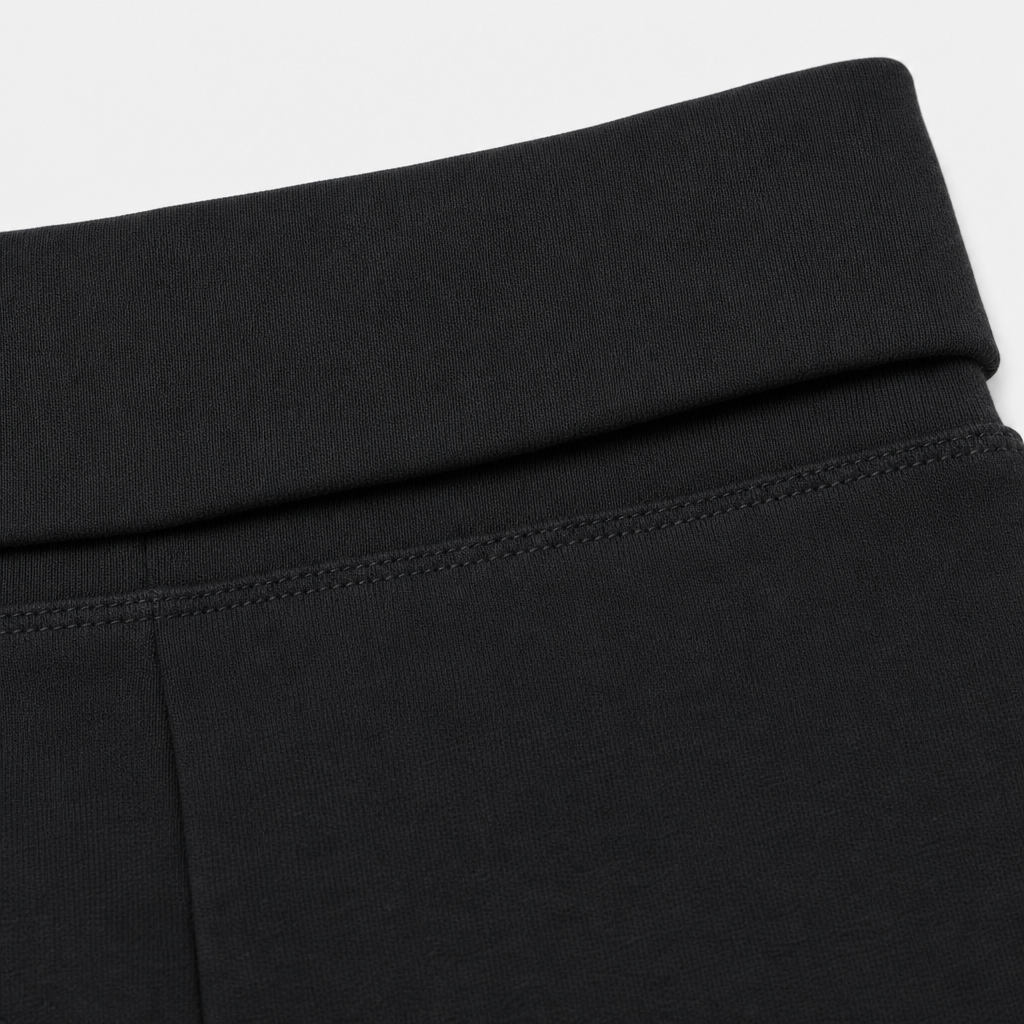Black Stretch Leggings view 3