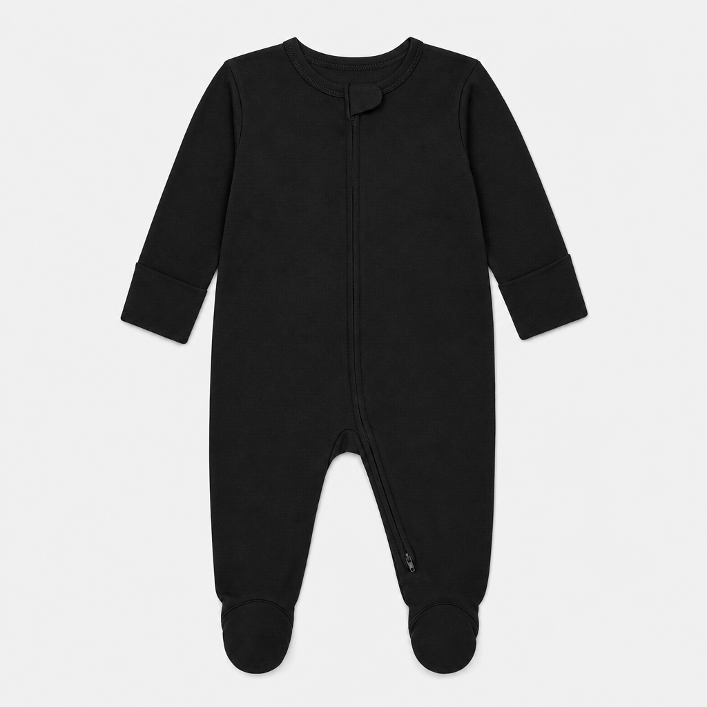 Black Zip-Up Sleeper