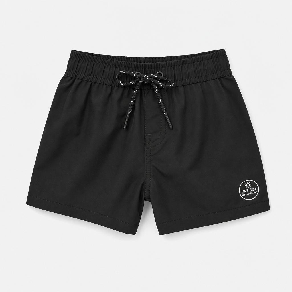 Black Swim Trunks