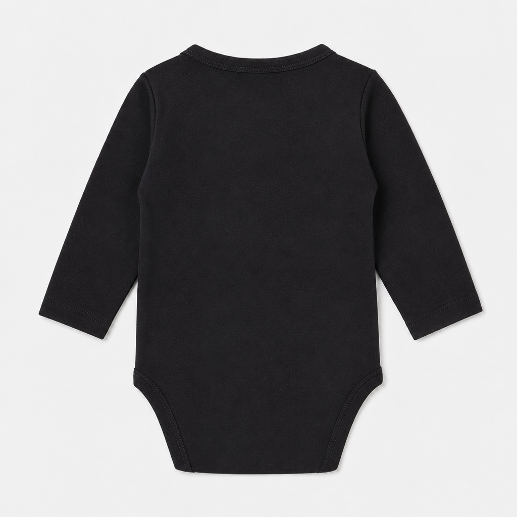 Black Wrap Bodysuit view 2