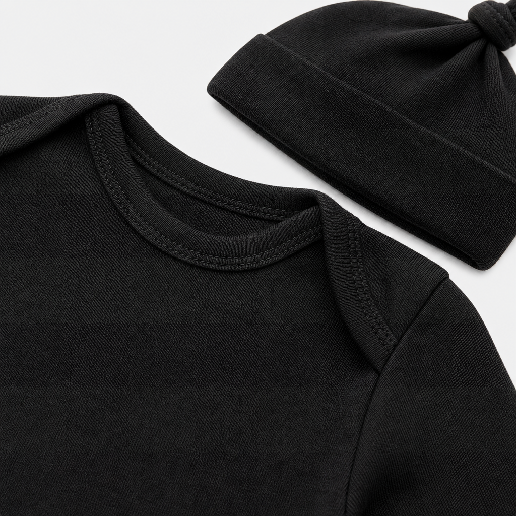 Black Gown & Cap Set view 3