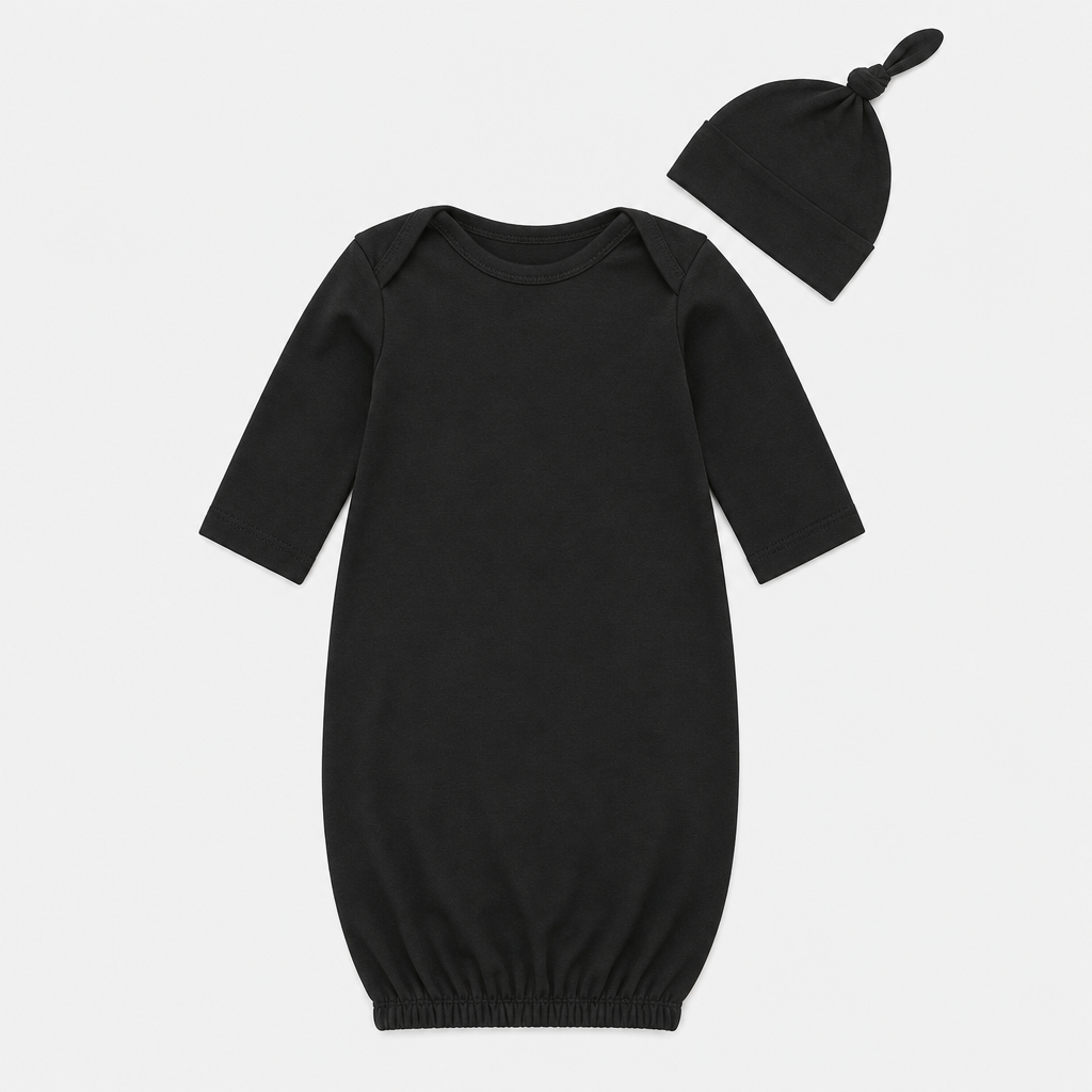 Black Gown & Cap Set