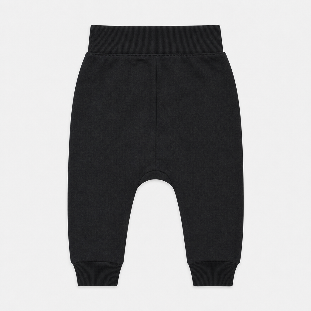 Black Knit Pants view 2
