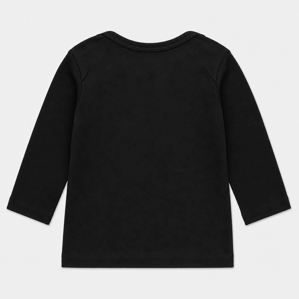 Black Long-Sleeve Tee view 2