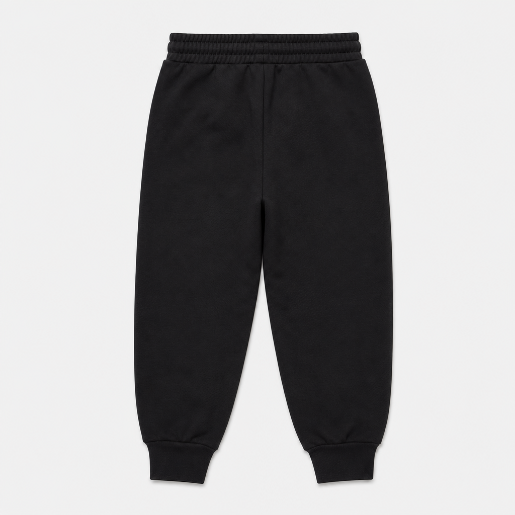 Black French Terry Joggers view 2