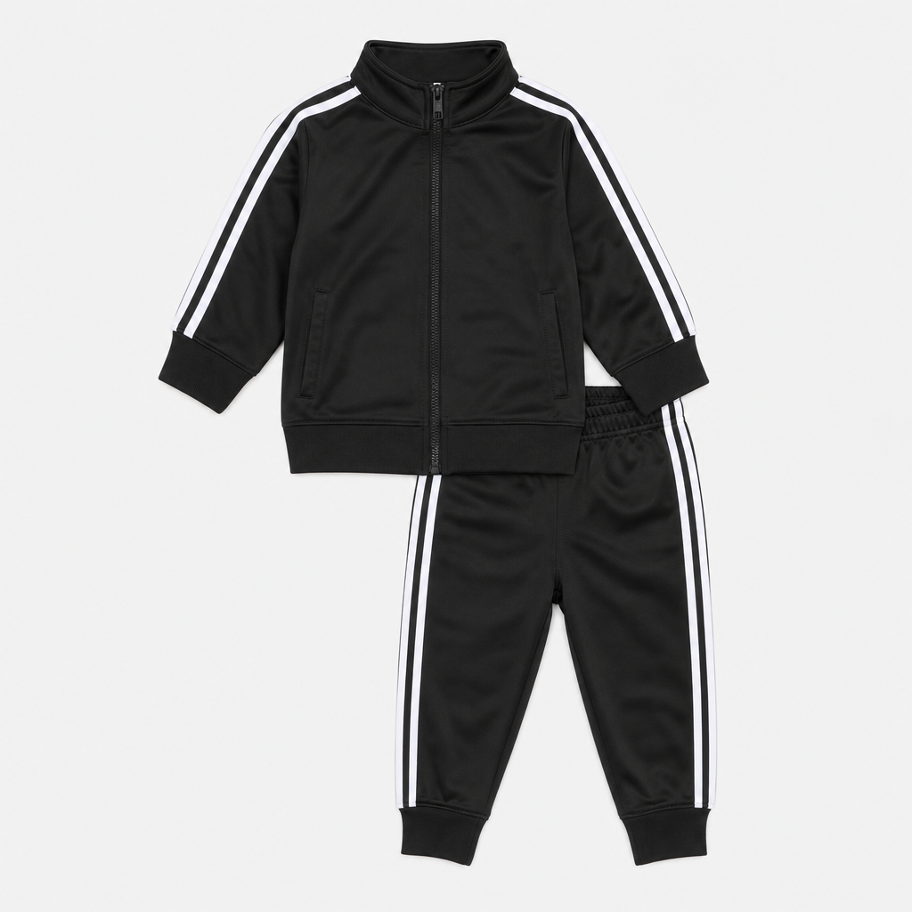 Black Track Suit Set
