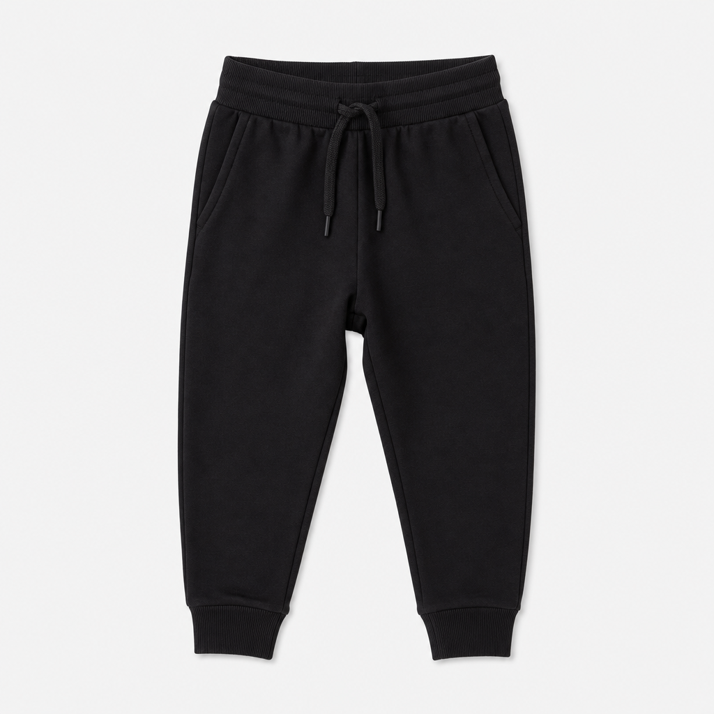 Black Drawstring Joggers