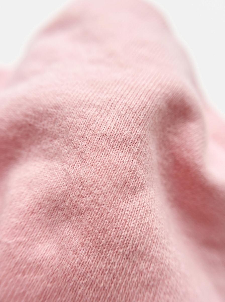 Soft Pink Cotton Onesie view 3